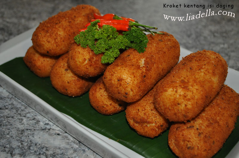 Kroket Kentang Isi Daging Liadella Blog